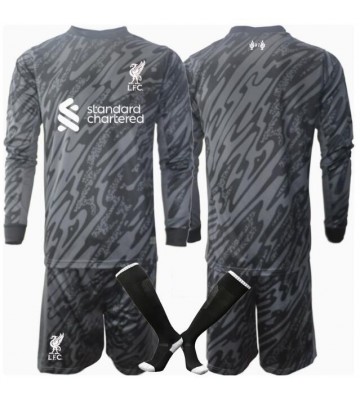 Liverpool Målvakt Hemmakläder Barn 2024-25 Långärmad (+ Korta byxor)